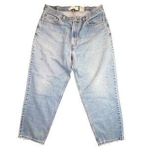 Levi's 560 Jeans Loose Fit Tapered Leg Men 38x30 Y2K Distressed (Actual 35x28)